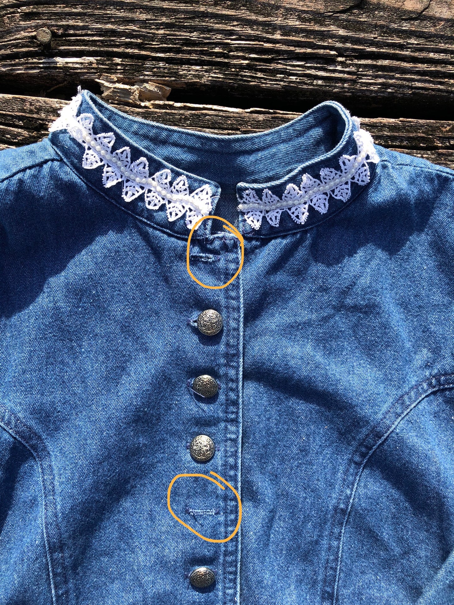 Sunbelt Denim Top