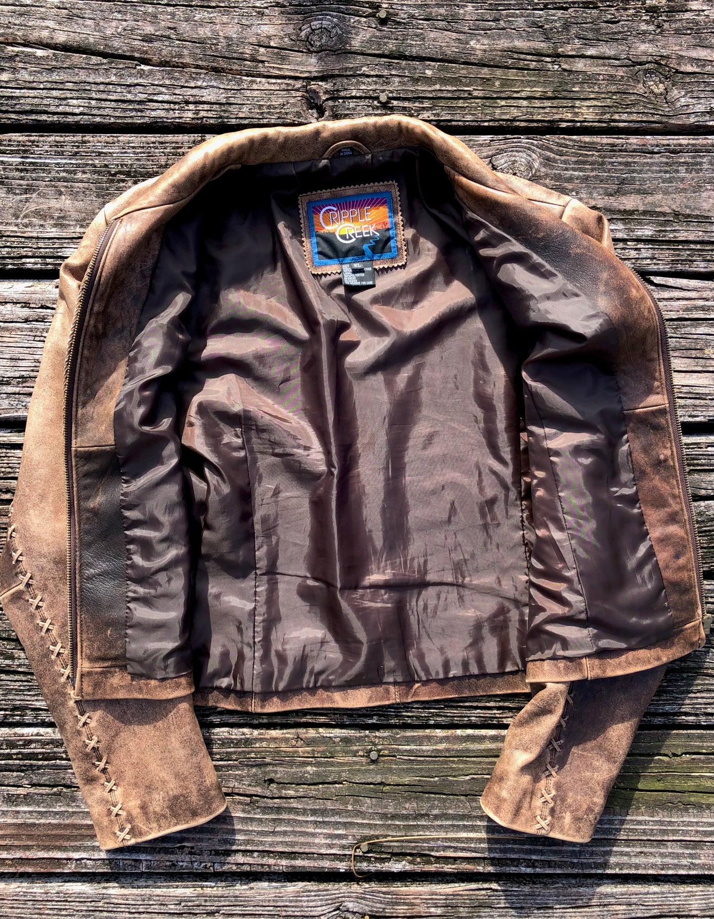 Women’s Cripple Creek Leather Jacket