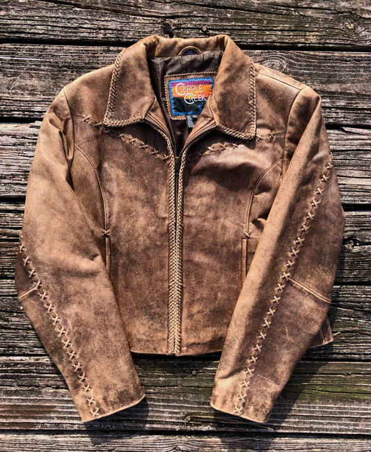 Women’s Cripple Creek Leather Jacket